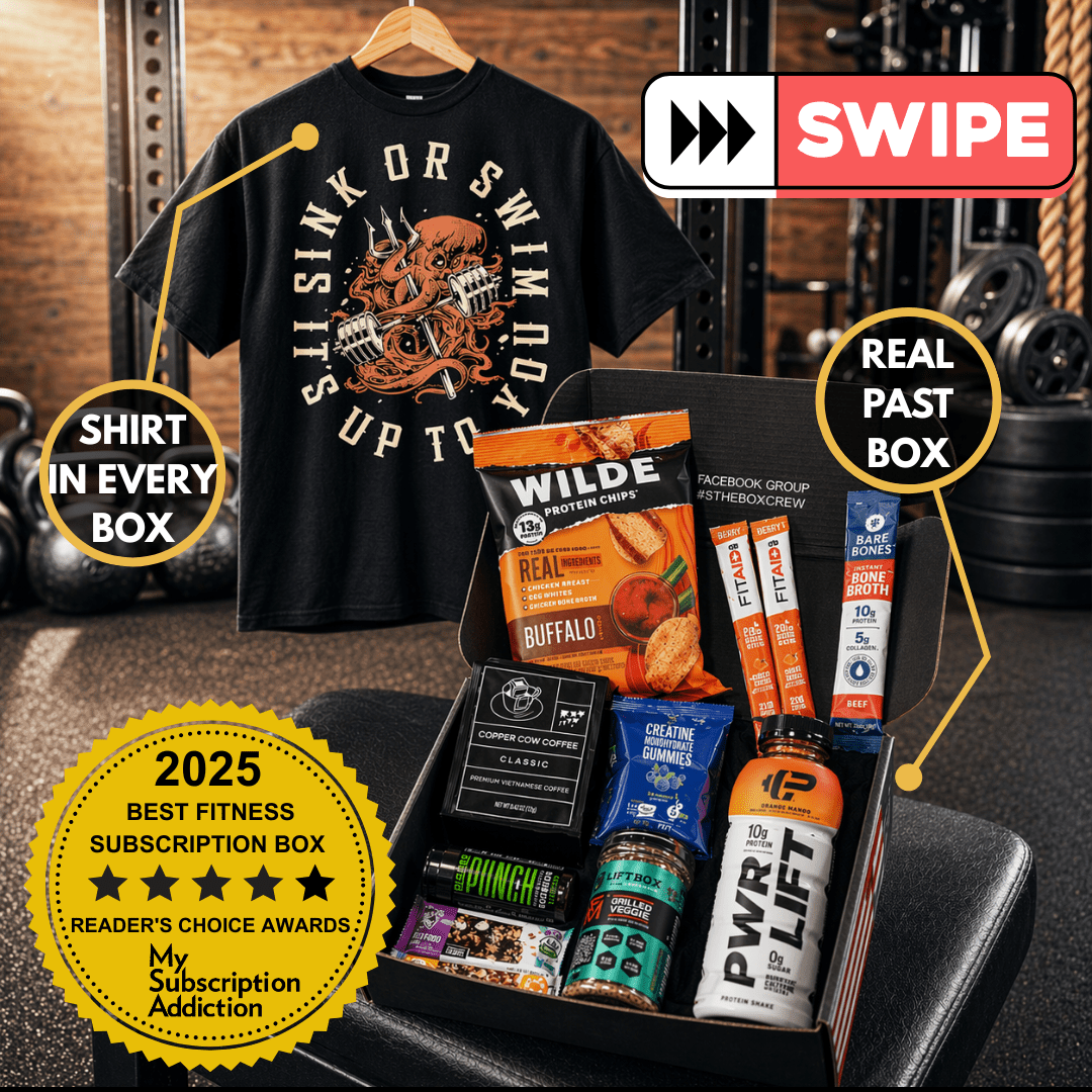 The Lift Box | Monthly Fitness Subscription Box | Free Shipping!