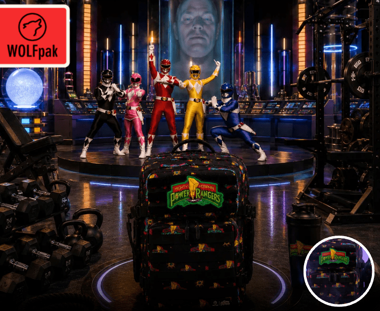 WOLFpak Taps Into ’90s Nostalgia With New Mighty Morphin Power Rangers Backpack