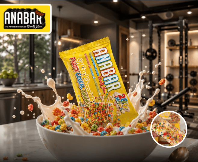 Anabar Brings Back Fruity Cereal Crunch With a Reformulated 2.0 Bar