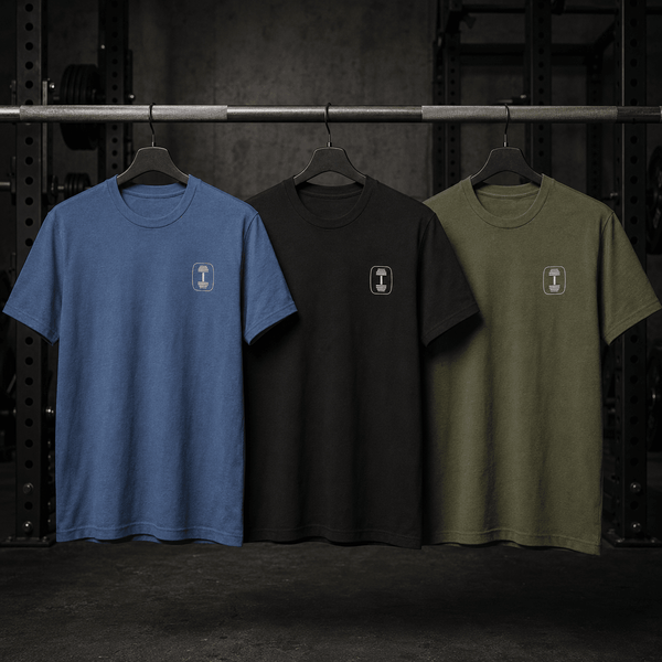 Men's Basic Tee Variety 3-Pack Shirt The Lift Box 