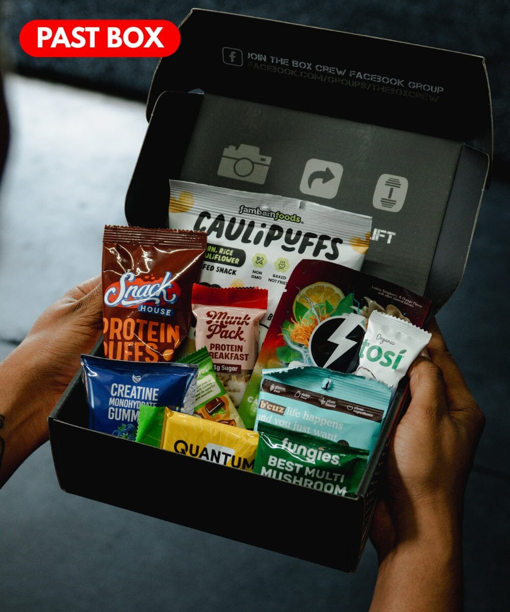 The Lift Box | Snack Box Edition | Fitness Subscription Box The Lift Box | Snack Box Edition | Fitness Subscription Box