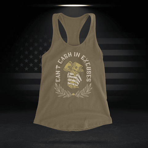 Can't Cash Excuses The Lift Box Female XS Tank Top