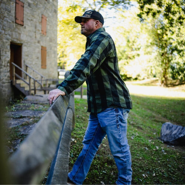 Earned Not Given Flannel 2025 The Lift Box 