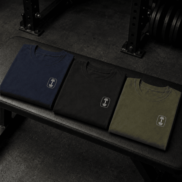 Men's Basic Tee Variety 3-Pack Shirt The Lift Box 