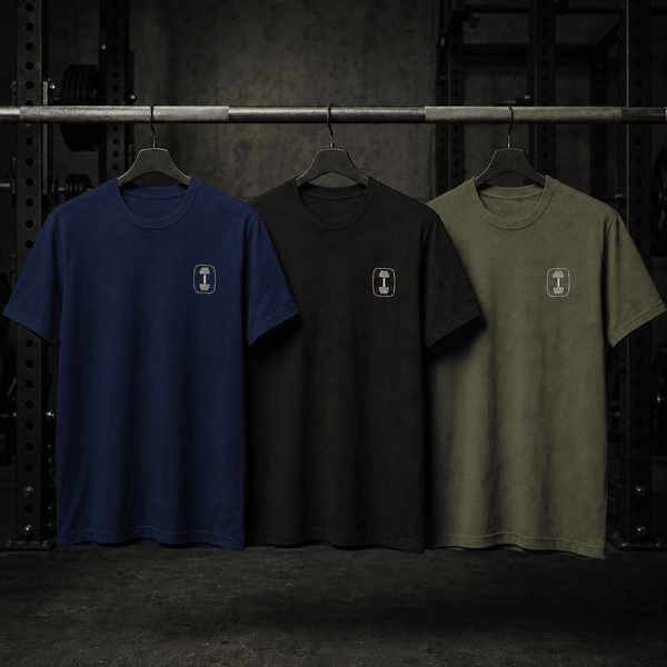 Men's Basic Tee Variety 3-Pack Shirt The Lift Box 