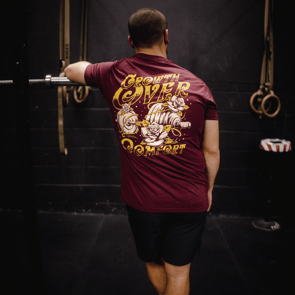 Growth Over Comfort Tee or Tank Shirt The Lift Box 