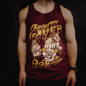 Growth Over Comfort Tee or Tank Shirt The Lift Box 