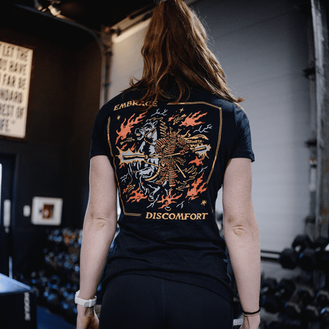 Embrace Discomfort Tee or Tank Shirt The Lift Box 