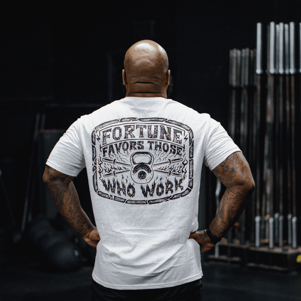 Fortune Favors Those Who Work Tee or Tank Shirt The Lift Box 
