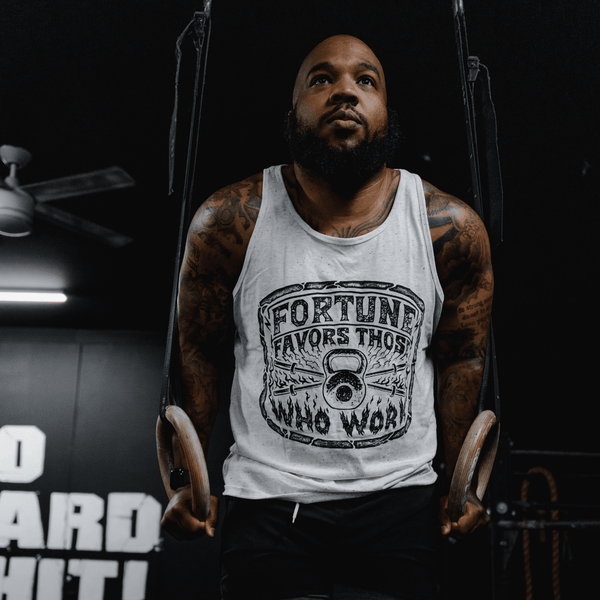 Fortune Favors Those Who Work Tee or Tank Shirt The Lift Box 