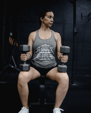 Growth Over Everything Tee or Tank Shirt The Lift Box 