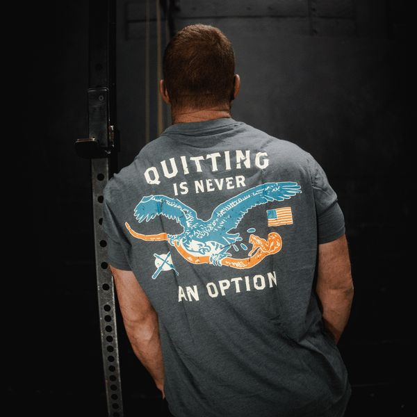 Quitting is Never an Option Tee or Tank Shirt The Lift Box 