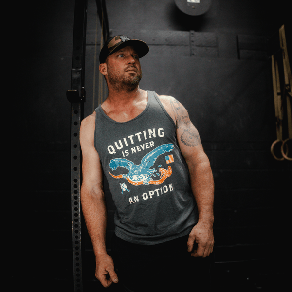 Quitting is Never an Option Tee or Tank Shirt The Lift Box 