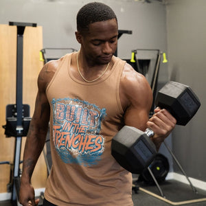 Built in the Trenches Tee or Tank Shirt The Lift Box 