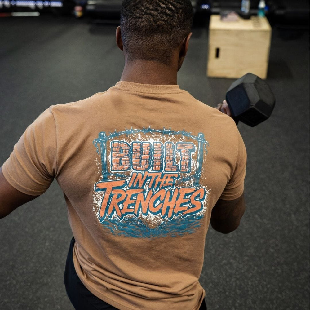 Built in the Trenches Tee or Tank Shirt The Lift Box 