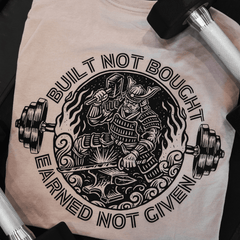 Built Not Bought Tee or Tank Shirt The Lift Box 