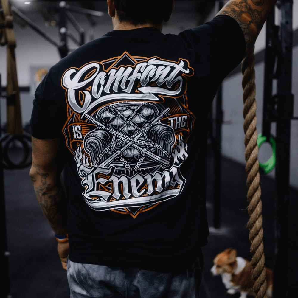 Comfort is the Enemy Tee or Tank Shirt The Lift Box 